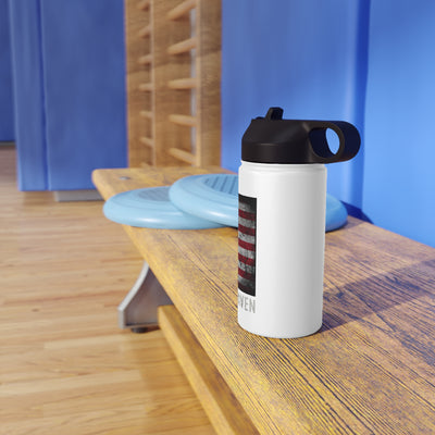 ATH American Flag Stainless Steel Water Bottle, Standard Lid - Appeal to Heaven USA