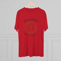No King But Christ Unisex Tri-Blend Crew Tee - Appeal to Heaven USA