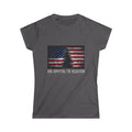 Faded ATH American Flag Women's Softstyle Tee