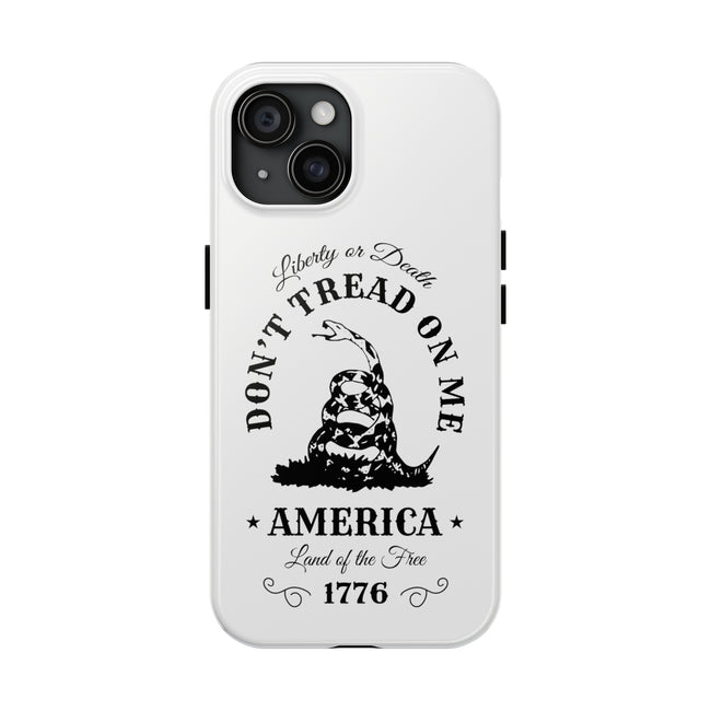 Don’t tread on me  Tough Phone Cases - Appeal to Heaven USA