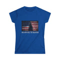 Faded ATH American Flag Women's Softstyle Tee