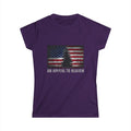 Faded ATH American Flag Women's Softstyle Tee