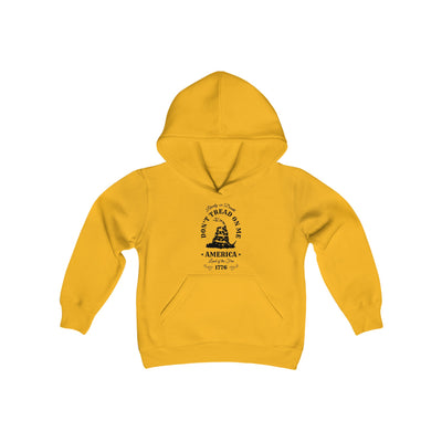 Don’t tread on me Youth Heavy Blend Hooded Sweatshirt - Appeal to Heaven USA