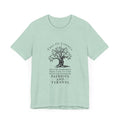 The Tree of Liberty Style Unisex Jersey Short Sleeve Tee - Appeal to Heaven USA